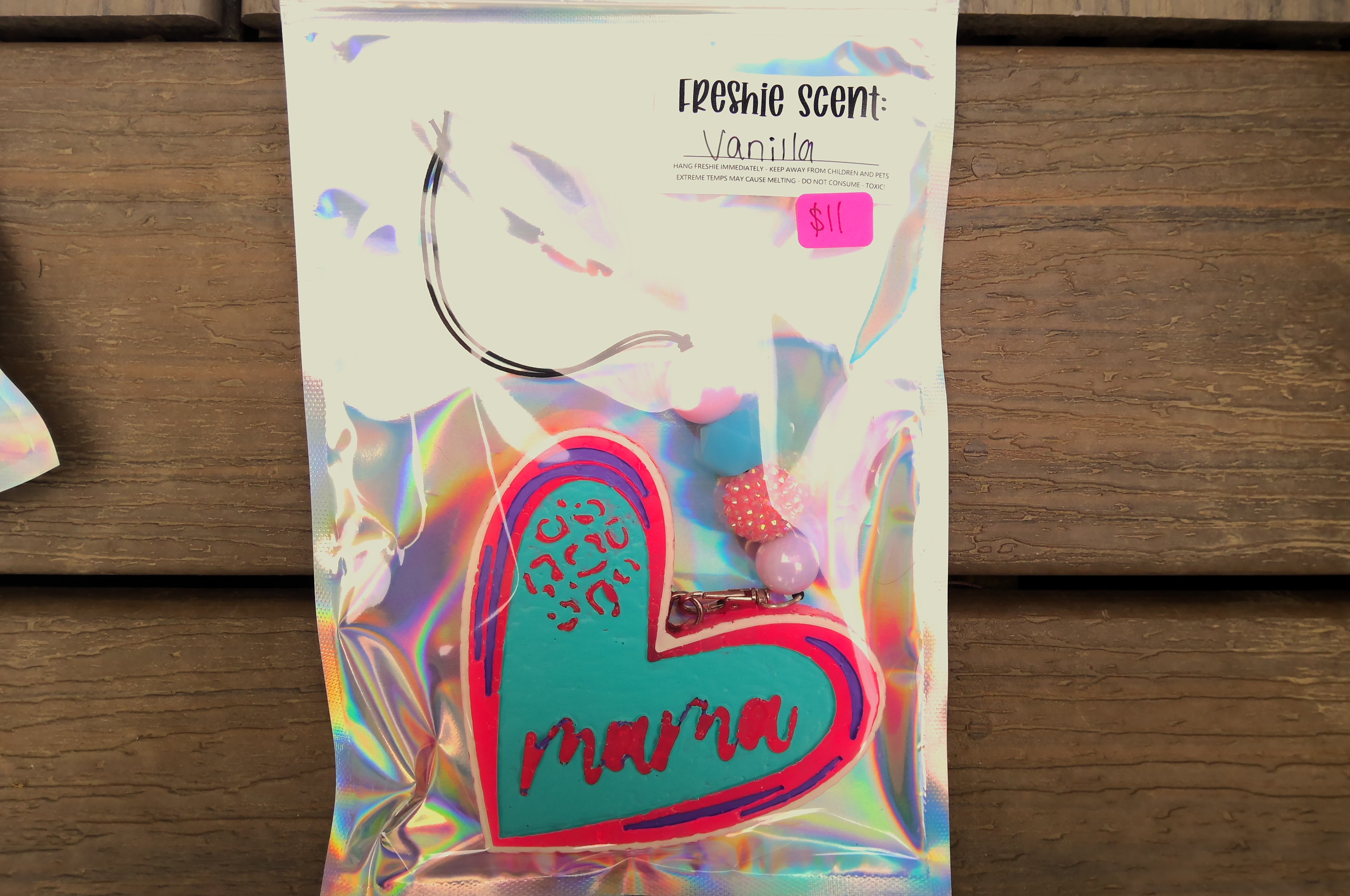 Vanilla Mama Heart Freshie